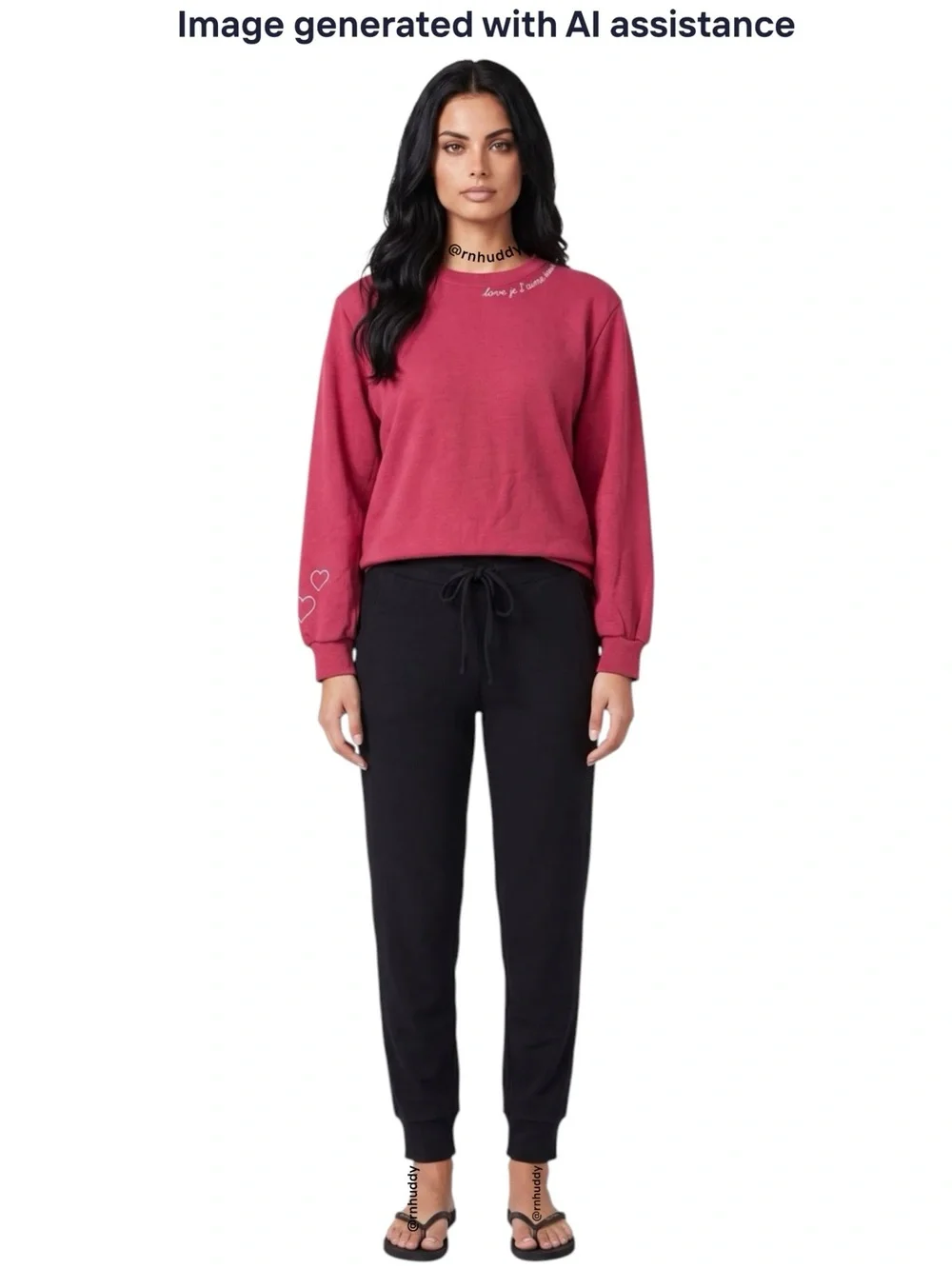 Loft S black soft joggers